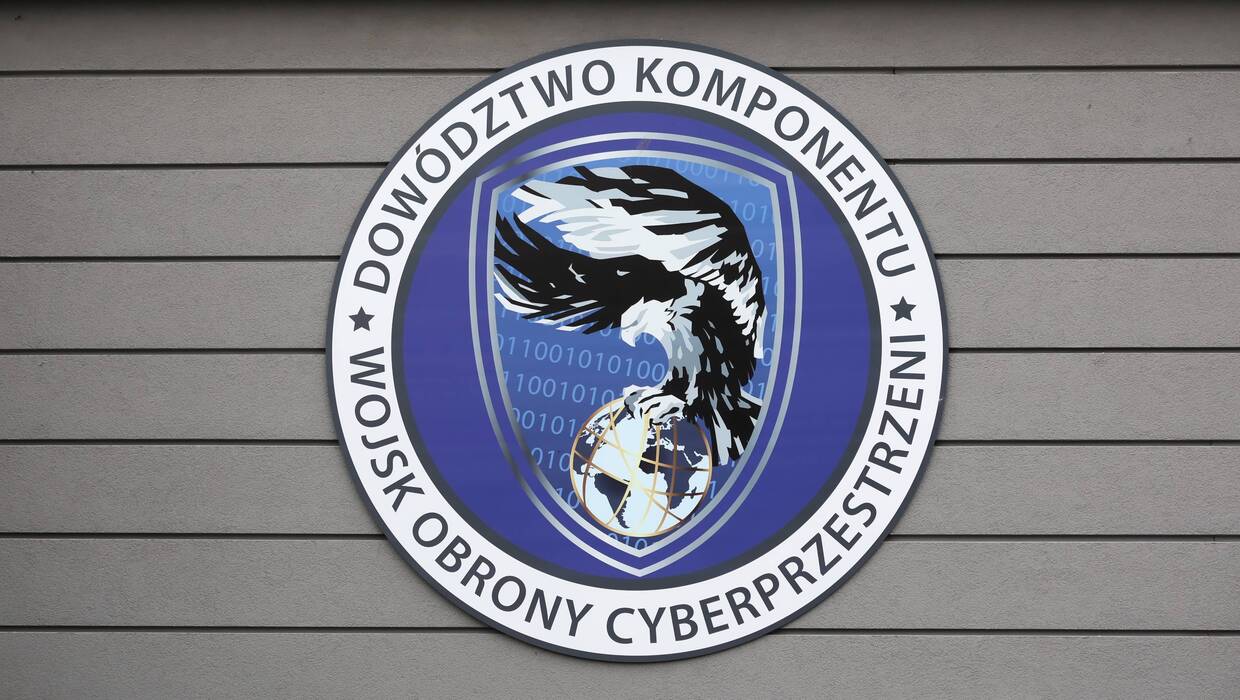Dowództwo Komponentu Wojsk Obrony Cyberprzestrzeni Fot. PAP/Tomasz Gzell