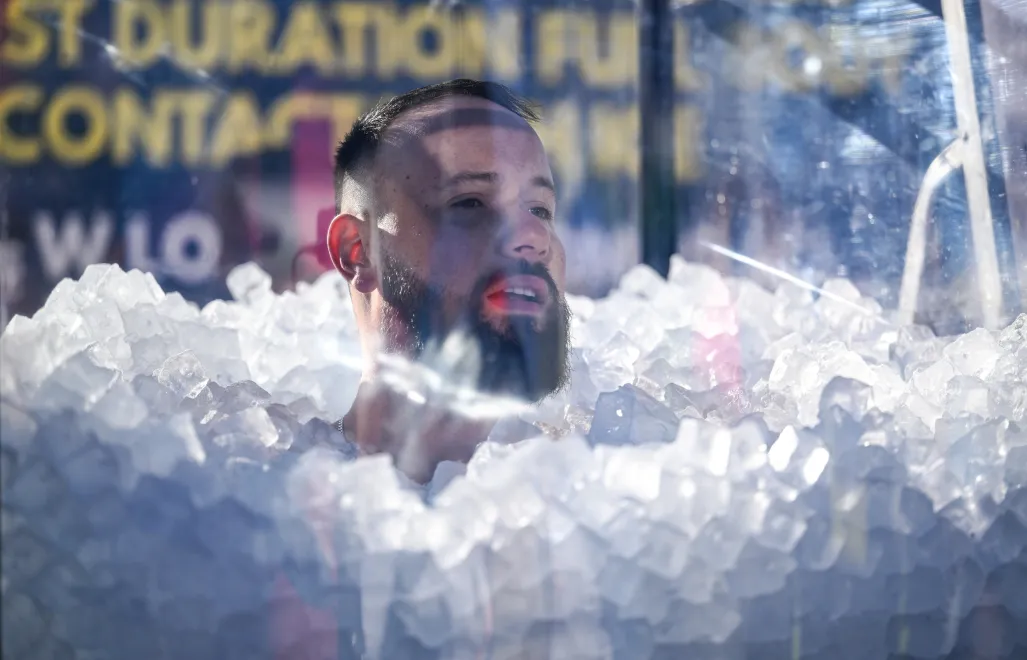 Próba pobicia rekordu Guinnessa. Fot. PAP/Darek Delmanowicz