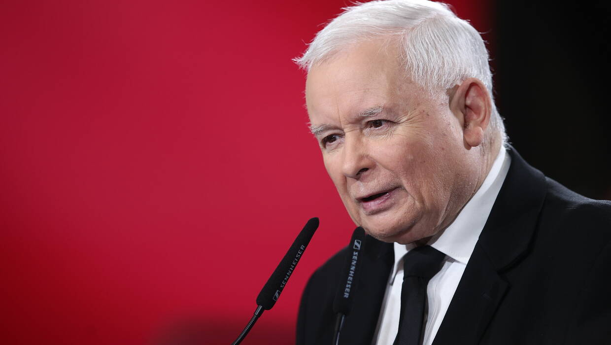 Jarosław Kaczyński. Fot. PAP/Łukasz Gągulski