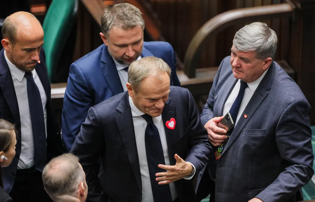 Posłowie Koalicji Obywatelskiej. Fot. PAP/Paweł Supernak