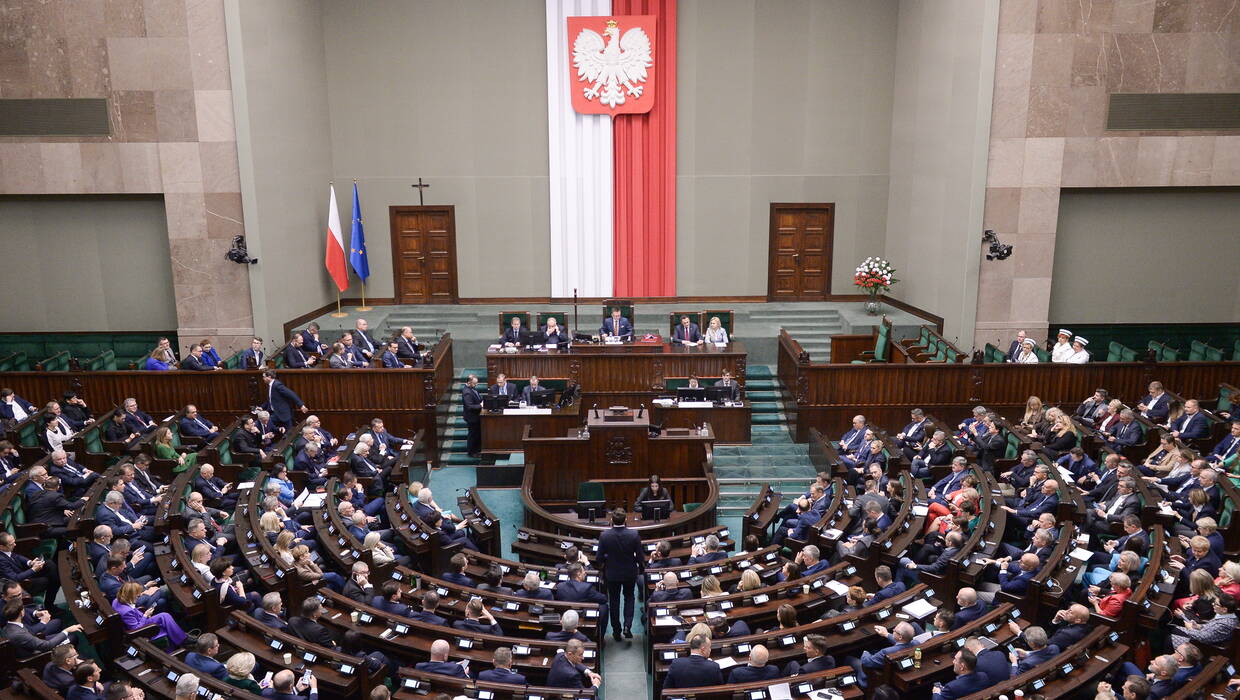 Sejm. Fot. PAP/Marcin Obara 
