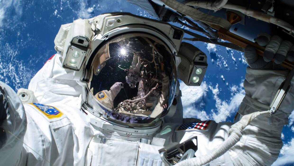 Astronauta. Fot. PAP/EPA/NASA