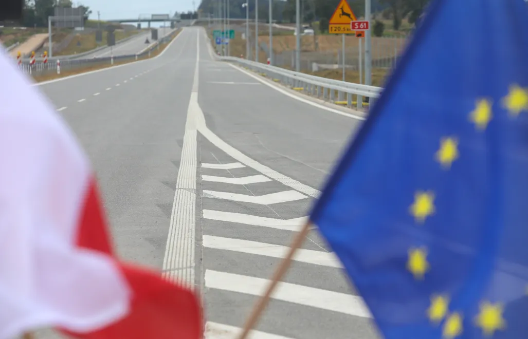 Otwarcie odcinka drogi ekspresowej S61 Szczuczyn – Ełk (szlak Via Baltica), fot. PAP/Artur Reszko