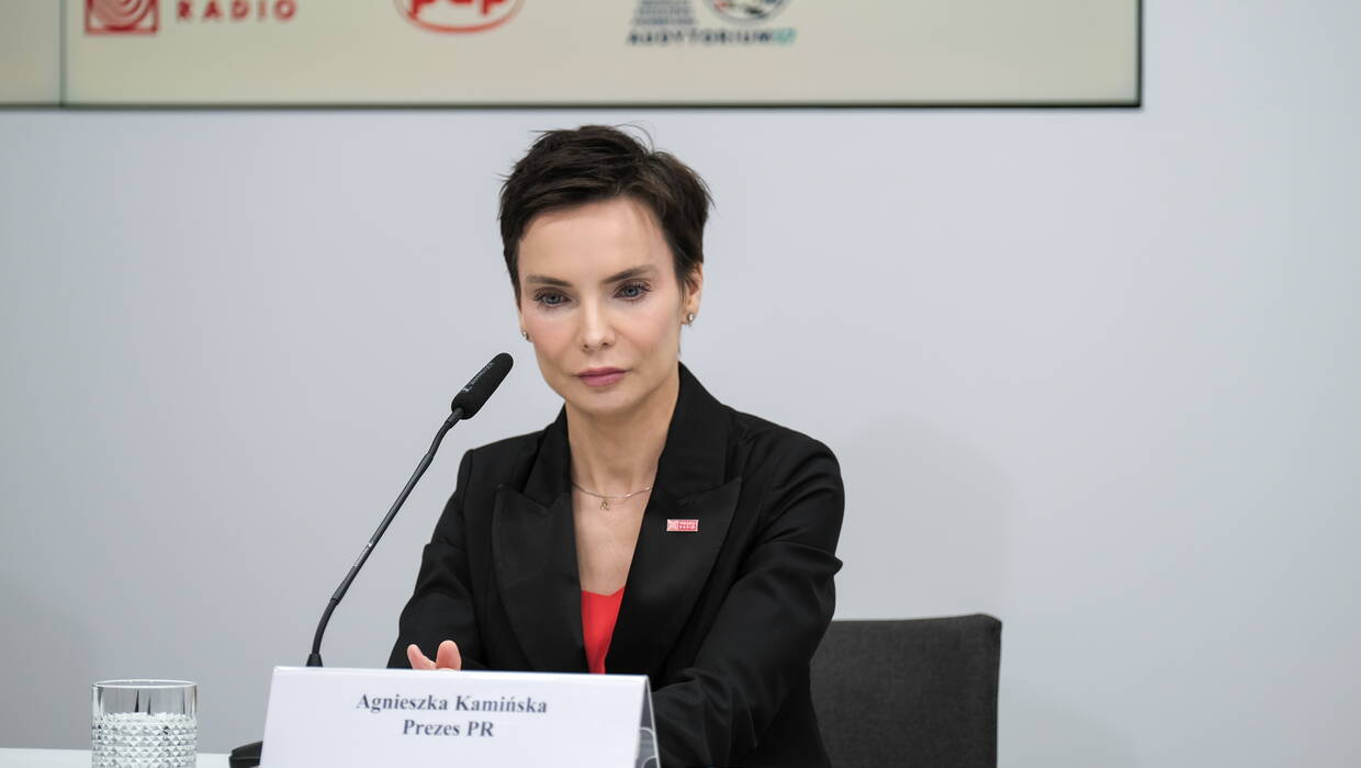 Prezes Polskiego Radia Agnieszka Kamińska, fot. PAP/Kalbar