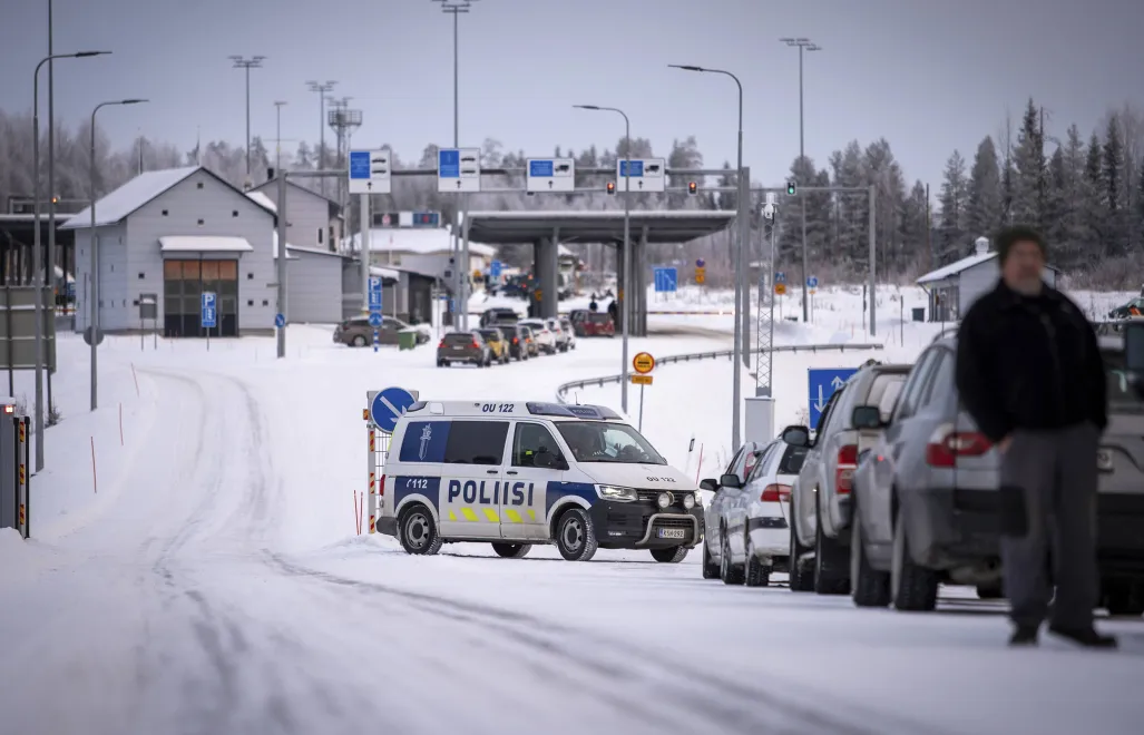 Fińsko-rosyjskie przejście graniczne, fot. PAP/EPA/COMPIC/JANNE KURONEN