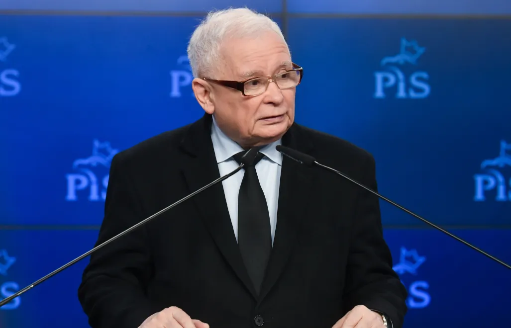 Prezes Prawa i Sprawiedliwości Jarosław Kaczyński. Fot. PAP/Andrzej Lange