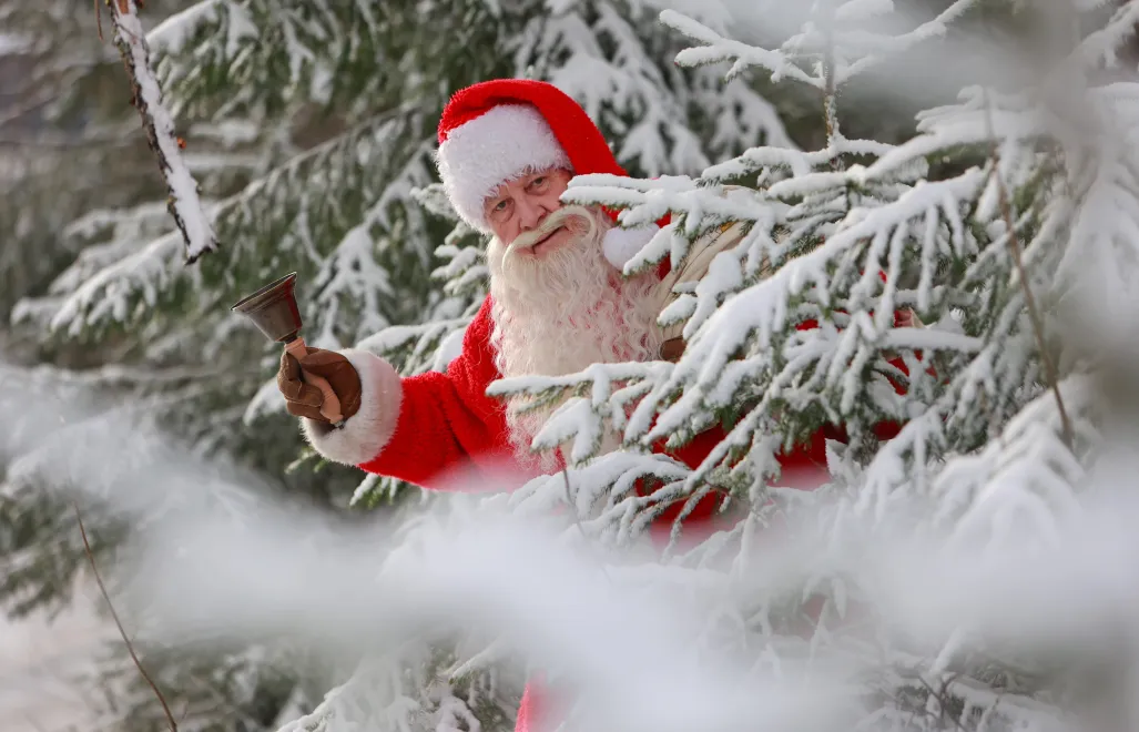 Św. Mikołaj. Fot. PAP/DPA/Matthias Bein