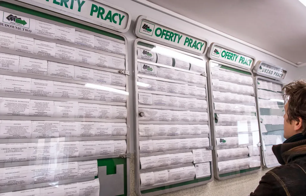 Oferty pracy, Fot. PAP/Tytus Żmijewski