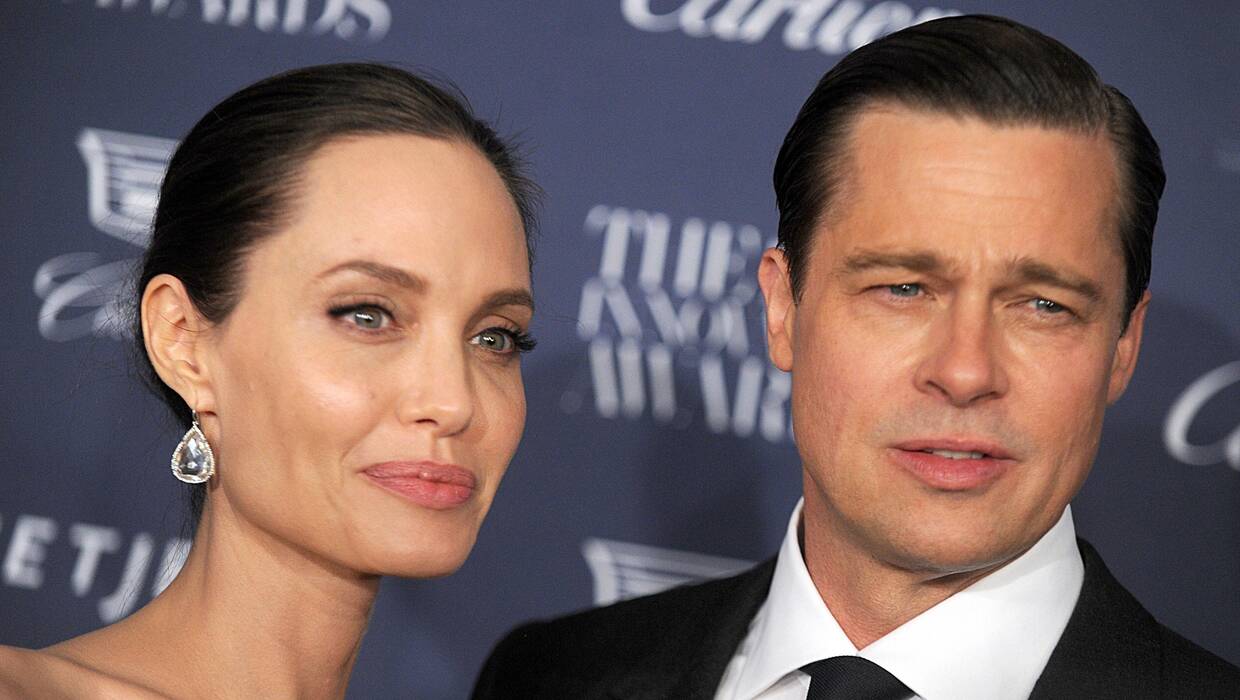 Angelina Jolie i Brad Pitt. Fot. PAP/Photoshot/Dennis Van Tine