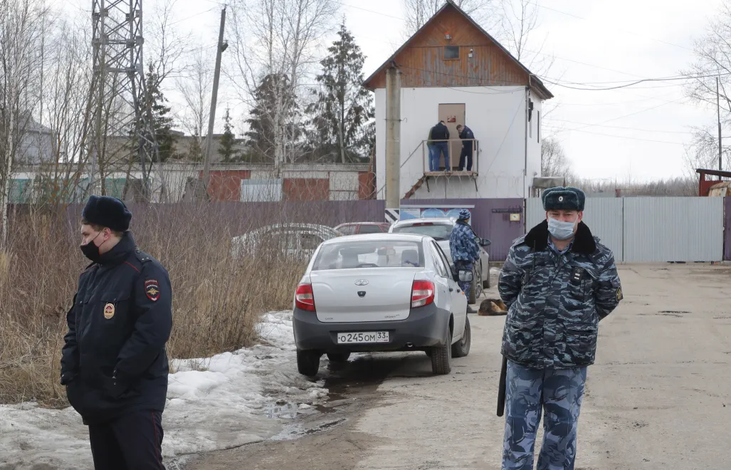 Kolonia karna, w której zmarł Aleksiej Nawalny Fot. SERGEI ILNITSKY/PAP/EPA
