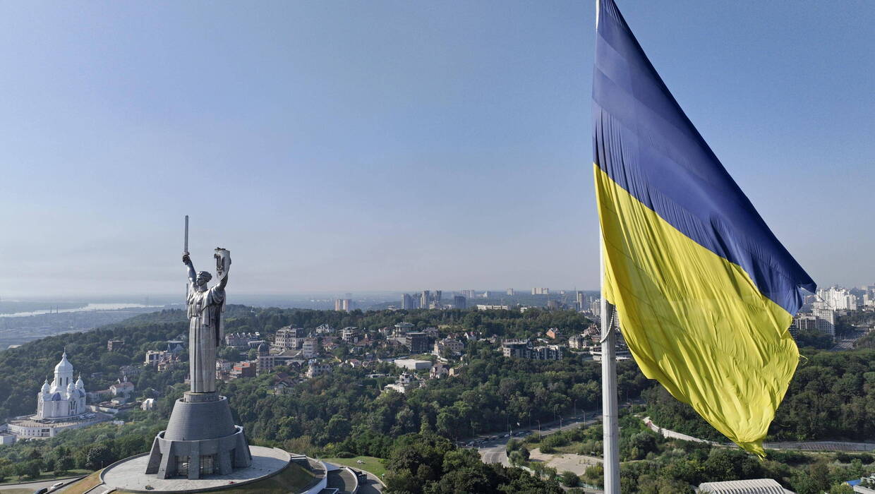 Pomnik Matki Ojczyzny w Kijowie. Fot. PAP/Newscom