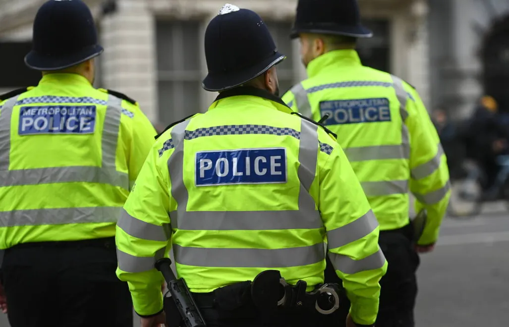 Londyńska policja, fot. ANDY RAIN PAP/EPA