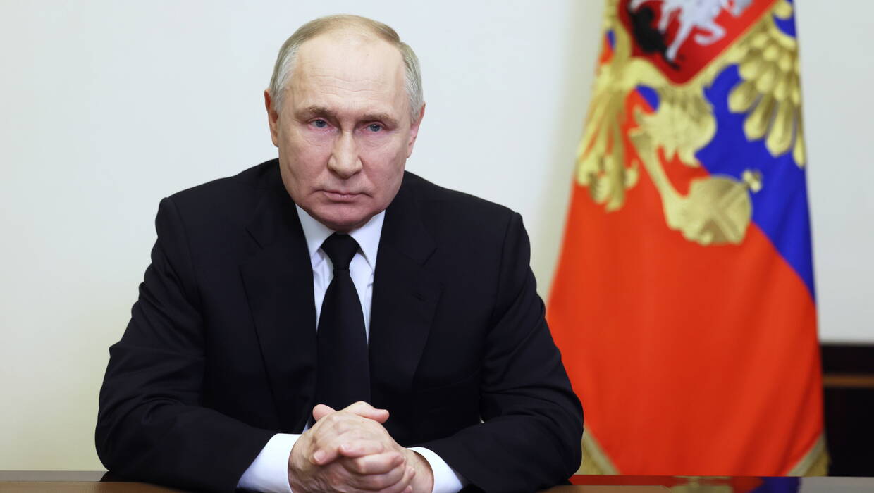Prezydent Rosji Władimir Putin. Fot. PAP/EPA/PAVEL BYRKIN/SPUTNIK/KREMLIN POOL