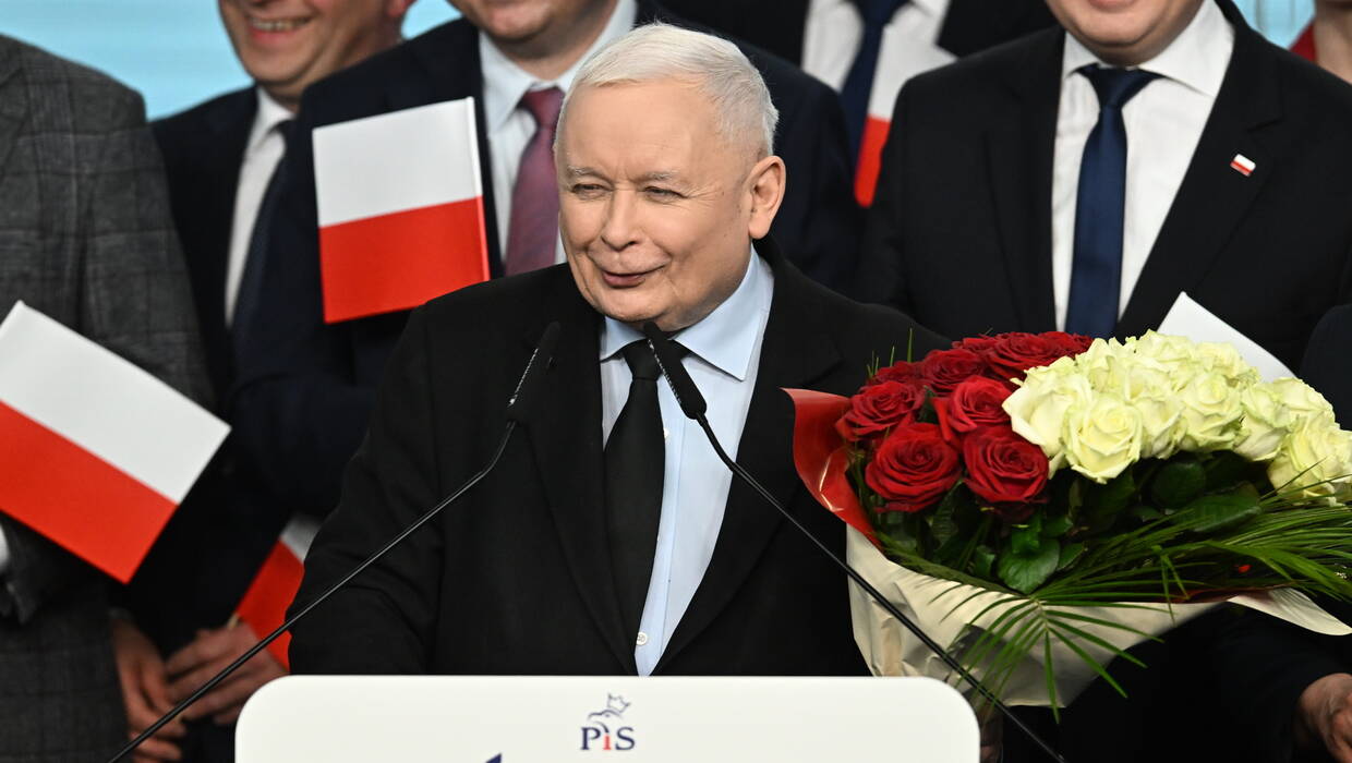Jarosław Kaczyński Fot. PAP/Radek Pietruszka