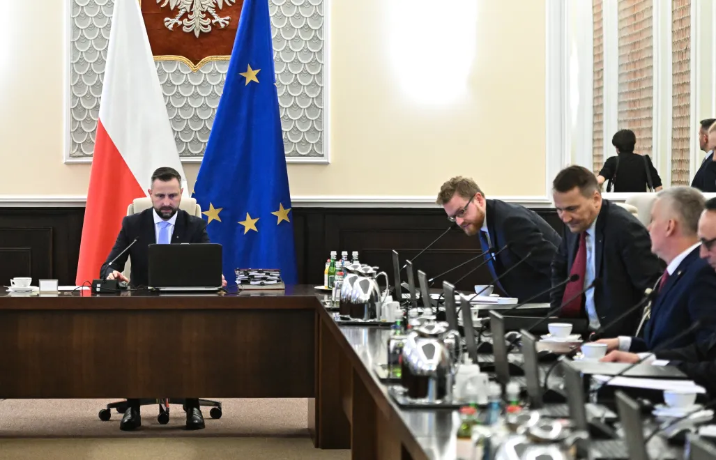 Posiedzenie rządu Fot. PAP/Radek Pietruszka 