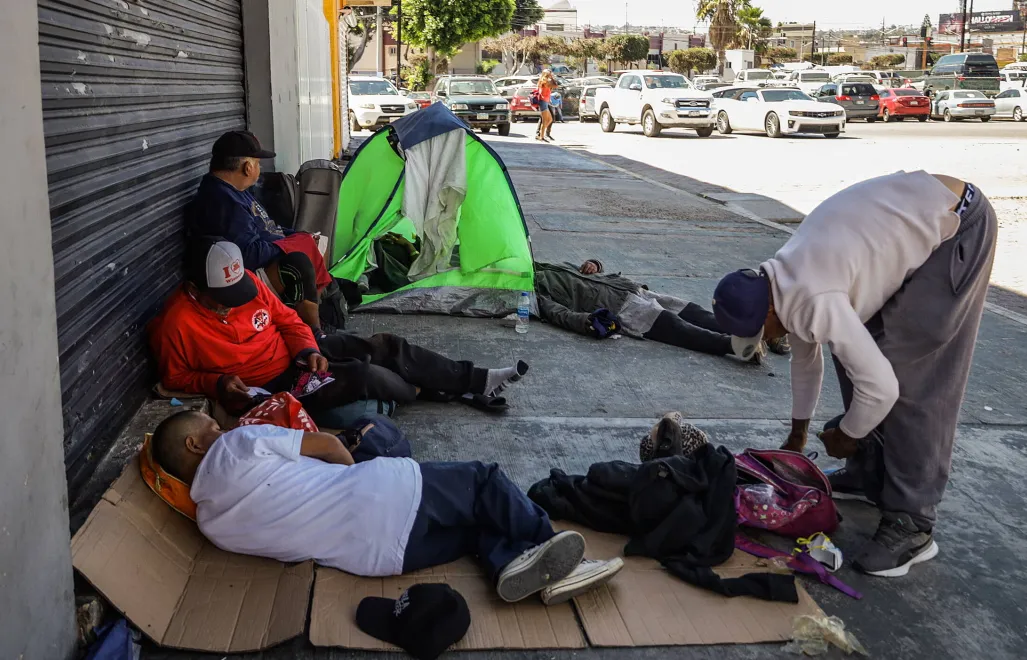 Uzależnieni od fentanylu na ulicy Fot. Joebeth Terriquez/PAP/EPA