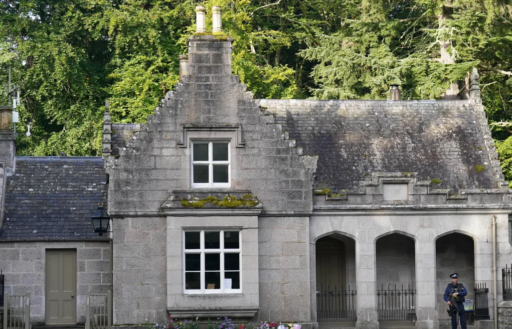 Zamek Balmoral w Wielkiej Brytanii. Fot. PAP/PA/Andrew Milligan