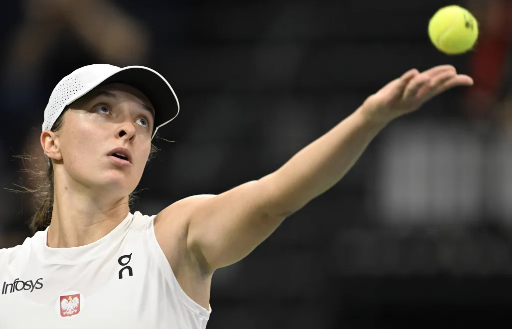  Iga Swiatek. fot. PAP/EPA.