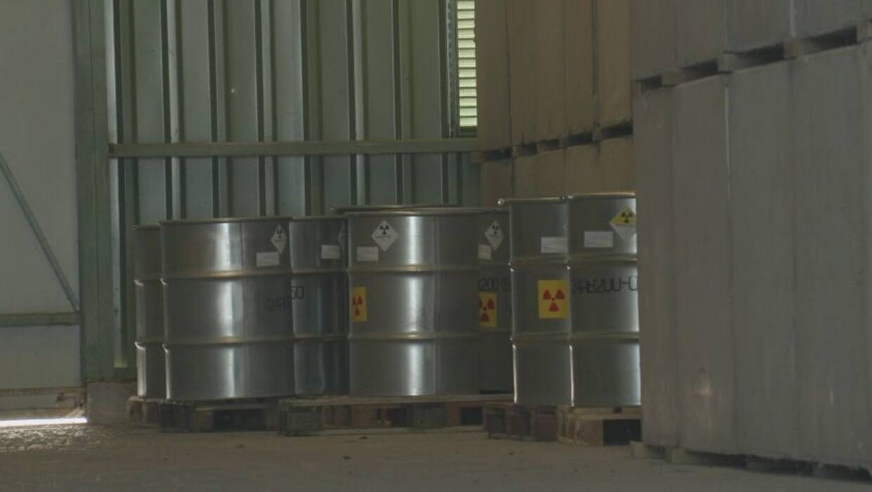 Krajowe Składowisko Odpadów Promieniotwórczych (KSOP) w Różanie. Fot/PAP
