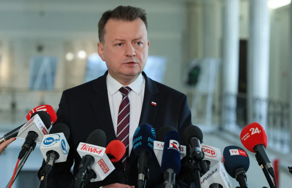 Mariusz Błaszczak Fot. PAP/Paweł Supernak