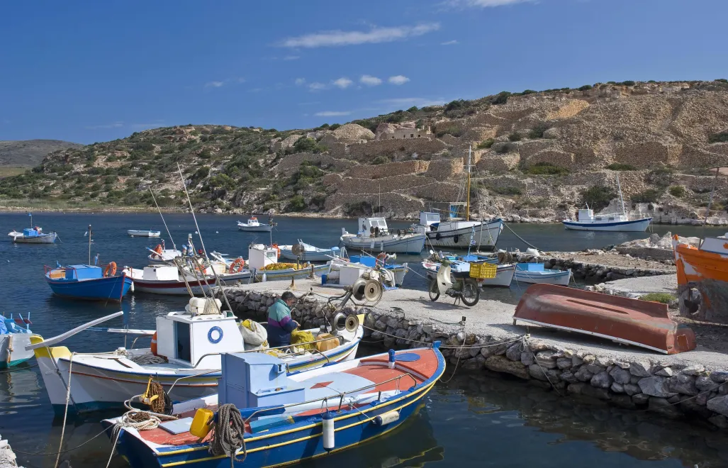 Wyspa Kimolos Fot. PAP/Alberto Nardi/Photoshot