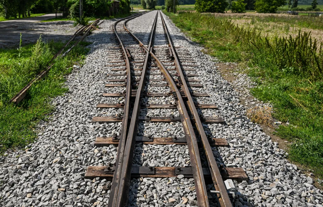 Tory kolejowe Fot. PAP/Darek Delmanowicz