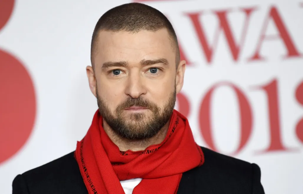 Justin Timberlake. Fot. PAP/EPA/NEIL HALL 