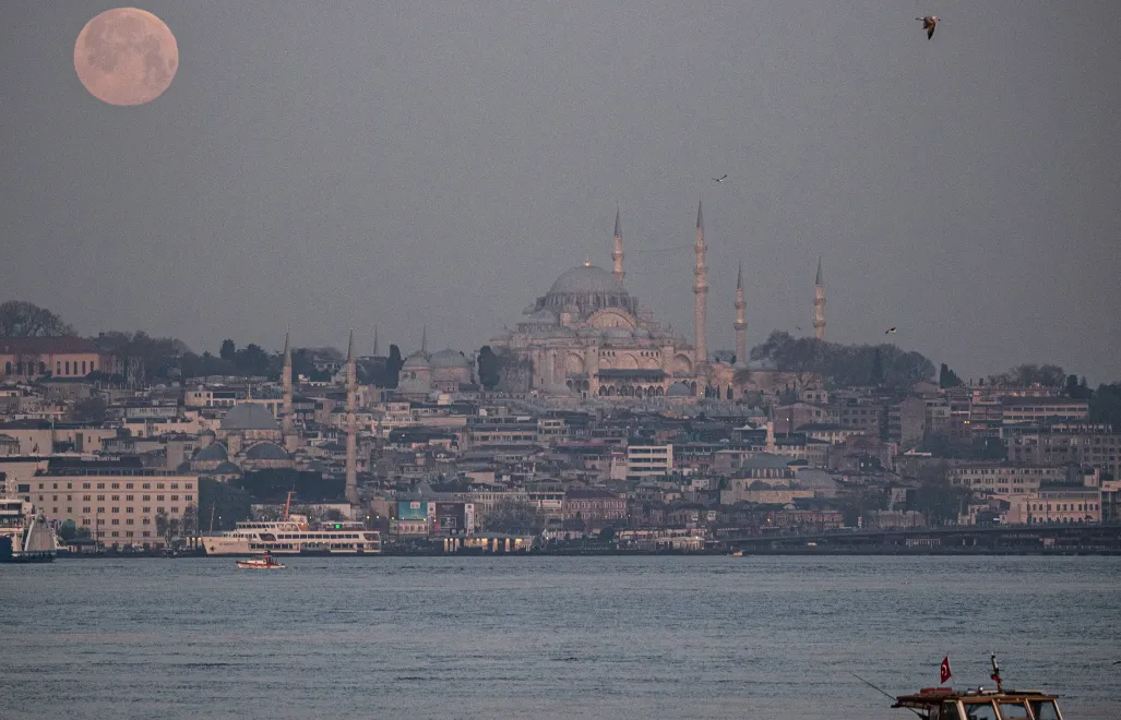 Widok na Stambuł Fot. SEDAT SUNA/PAP/EPA 