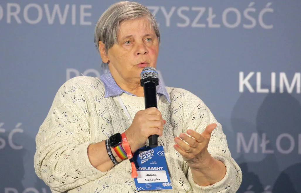 Janina Ochojska. Fot.  PAP/Tomasz Waszczuk