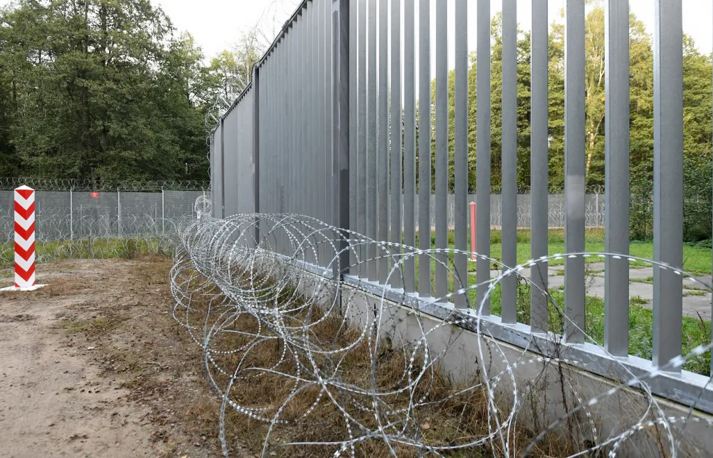 Granica Polski Fot. PAP/Michał Zieliński