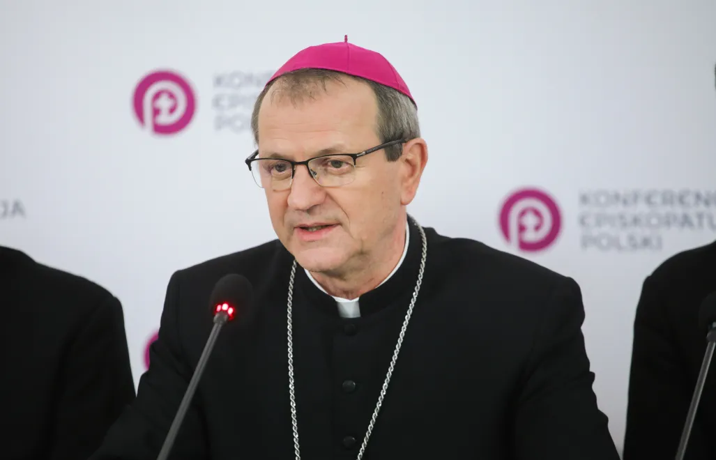 Przewodniczący Konferencji Episkopatu Polski abp Tadeusz Wojda. Fot. PAP/	Albert Zawada