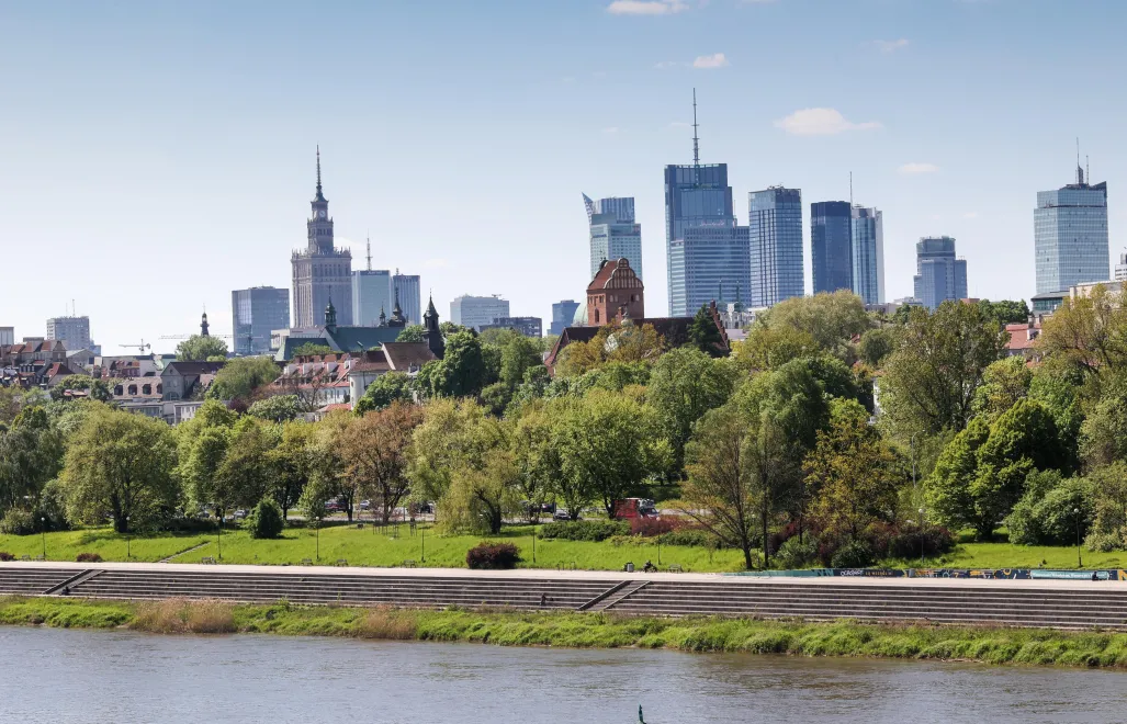 Bulwary wiślane w Warszawie, zdjęcie ilustracyjne. Fot. PAP/Szymon Pulcyn