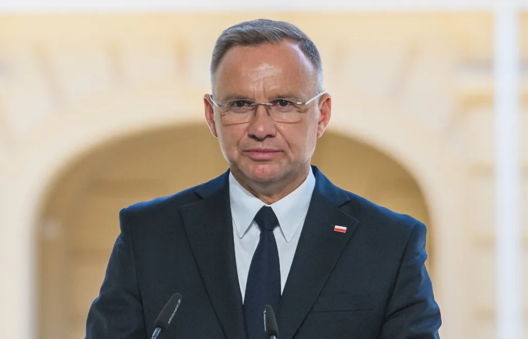 Andrzej Duda Fot. PAP/Vladyslav Musiienko