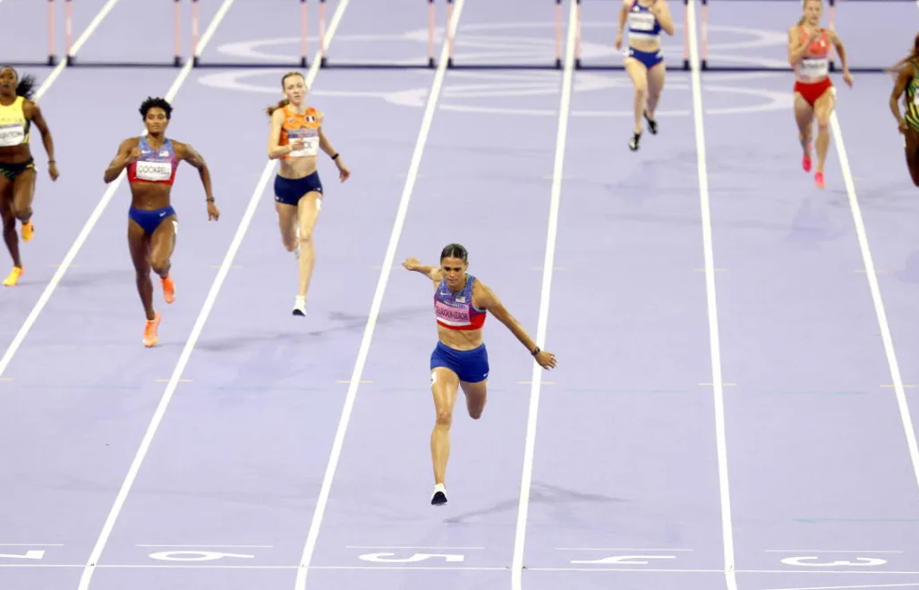 Sydney McLaughlin-Levrone. fot. EPA/MOHAMMED BADRA/PAP/EPA.