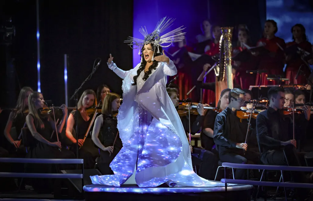 Anna Netrebko. Fot. PAP/EPA/YURI KOCHETKOV