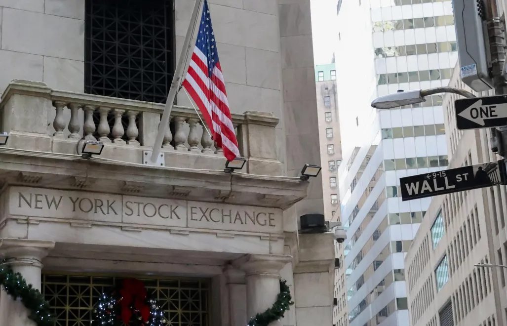 Nowojorska Giełda Papierów Wartościowych. Fot. PAP/Marcin Cholewiński