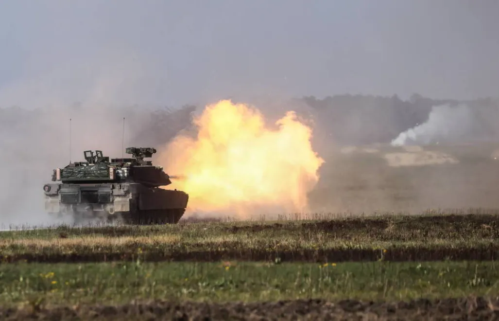 Демонстрація танка M1A2 Abrams. Фотоілюстрація. Fot. PAP/Leszek Szymański