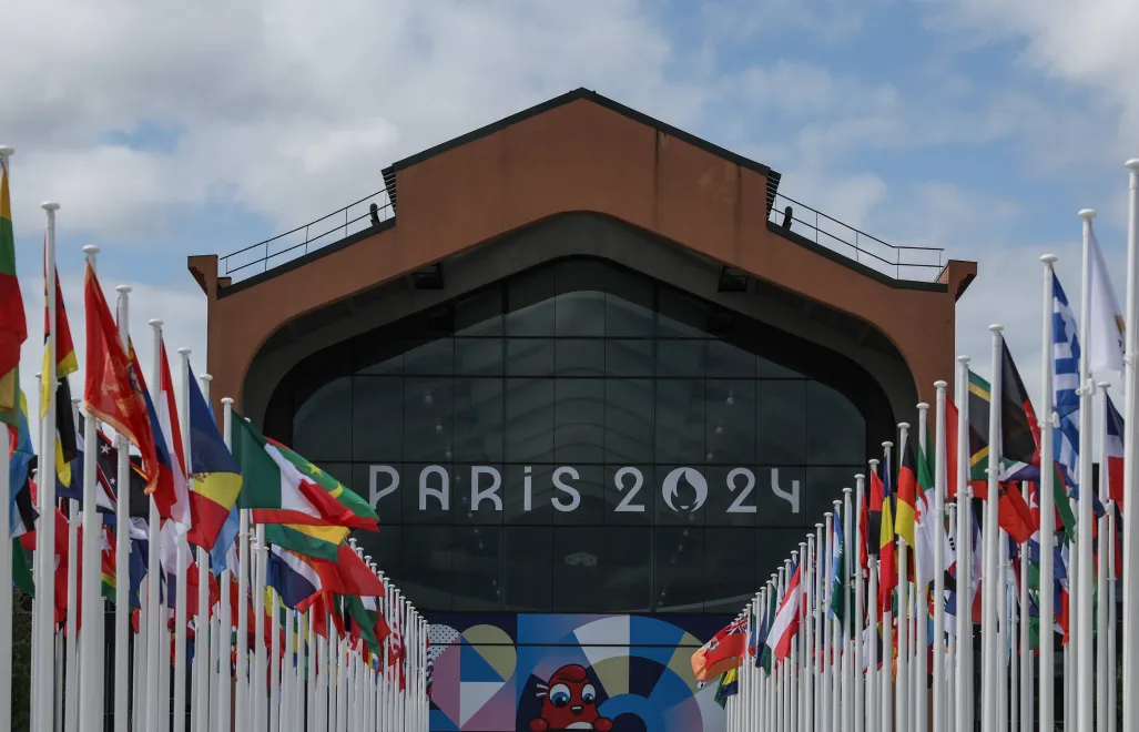 Wioska olimpijska w Paryżu. Fot. PAP/EPA/Mohammed Badra