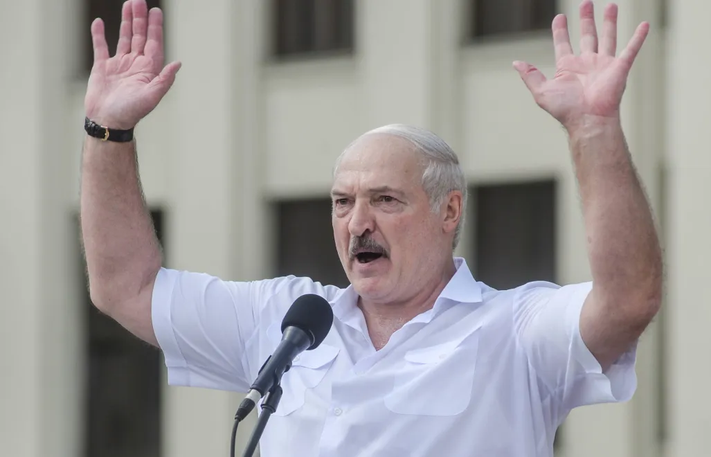 Prezydent Białorusi Alaksandr Łukaszenka