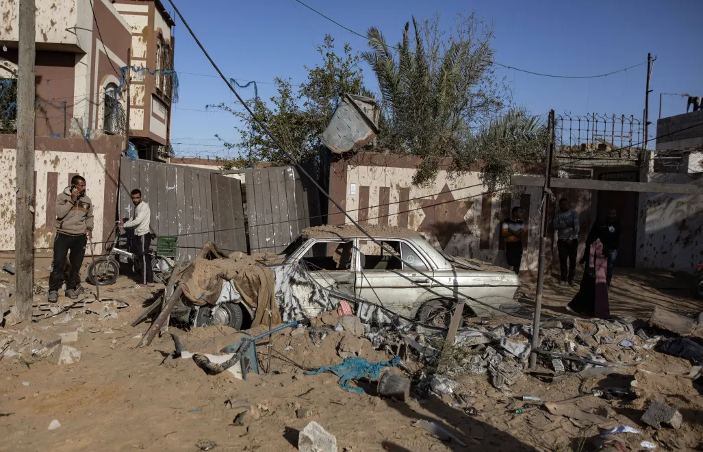 Strefa Gazy (zdjęcie ilustracyjne). Fot. EPA/HAITHAM IMAD