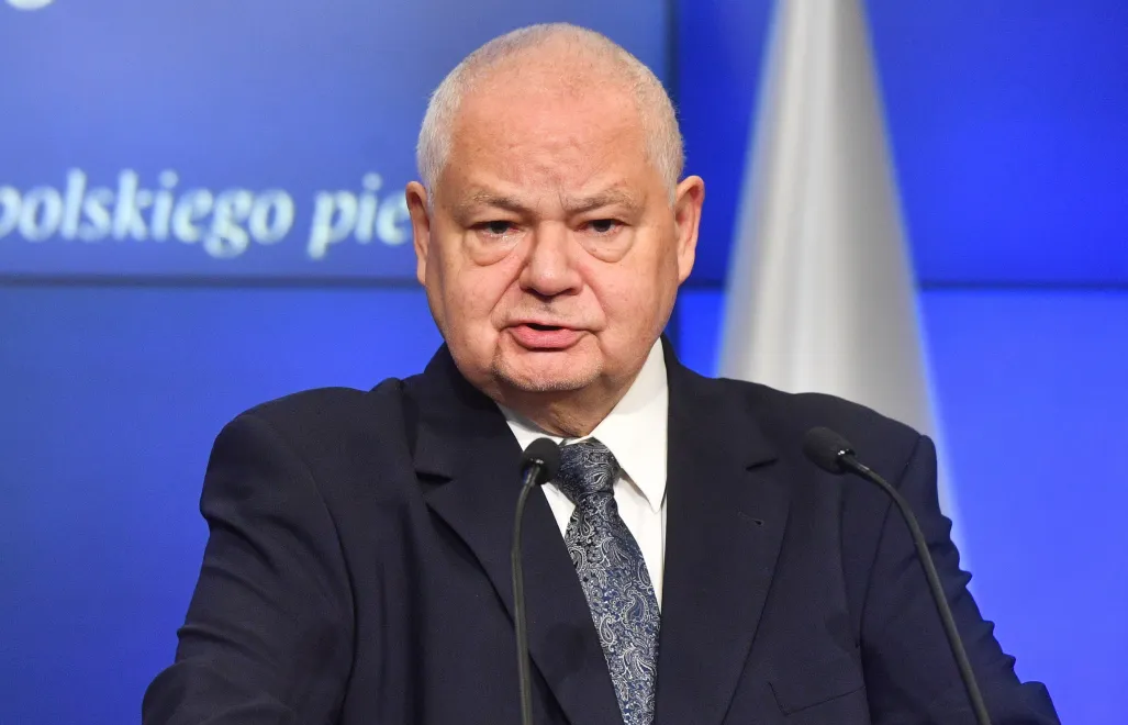 Prezes Narodowego Banku Polskiego Adam Glapiński. Fot. PAP/Radek Pietruszka