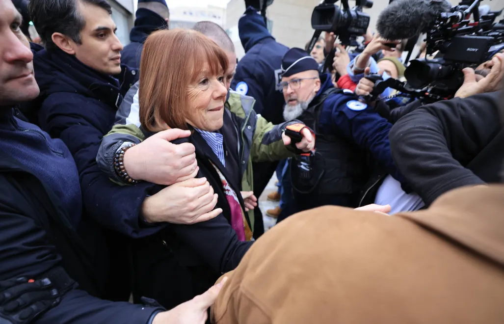 Gisele Pelicot, fot. PAP/EPA/GUILLAUME HORCAJUELO