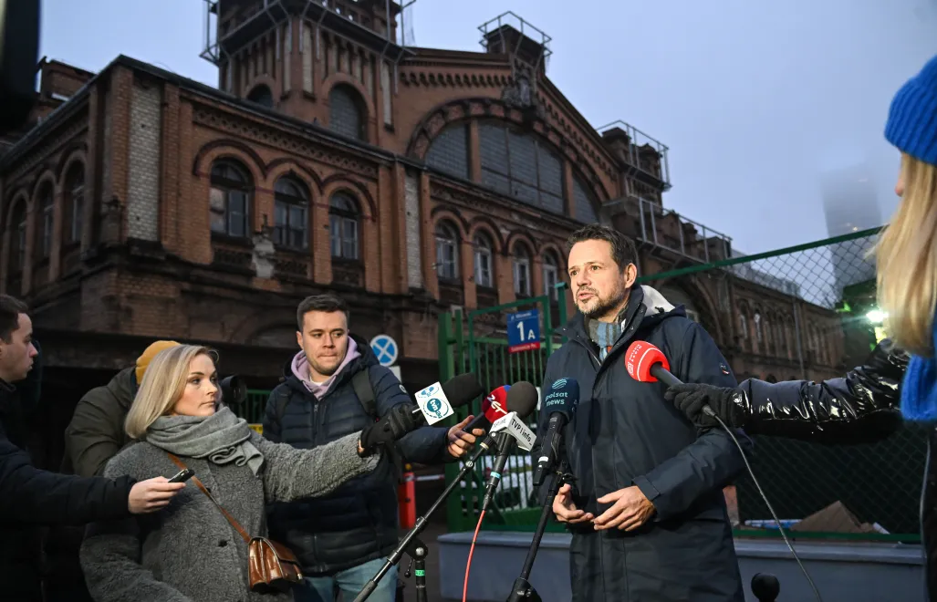 Prezydent Warszawy Rafał Trzaskowski. Fot. PAP/Radek Pietruszka