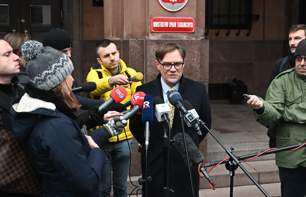 Rzeczni MSZ Paweł Wroński Fot. PAP/Radek Pietruszka 