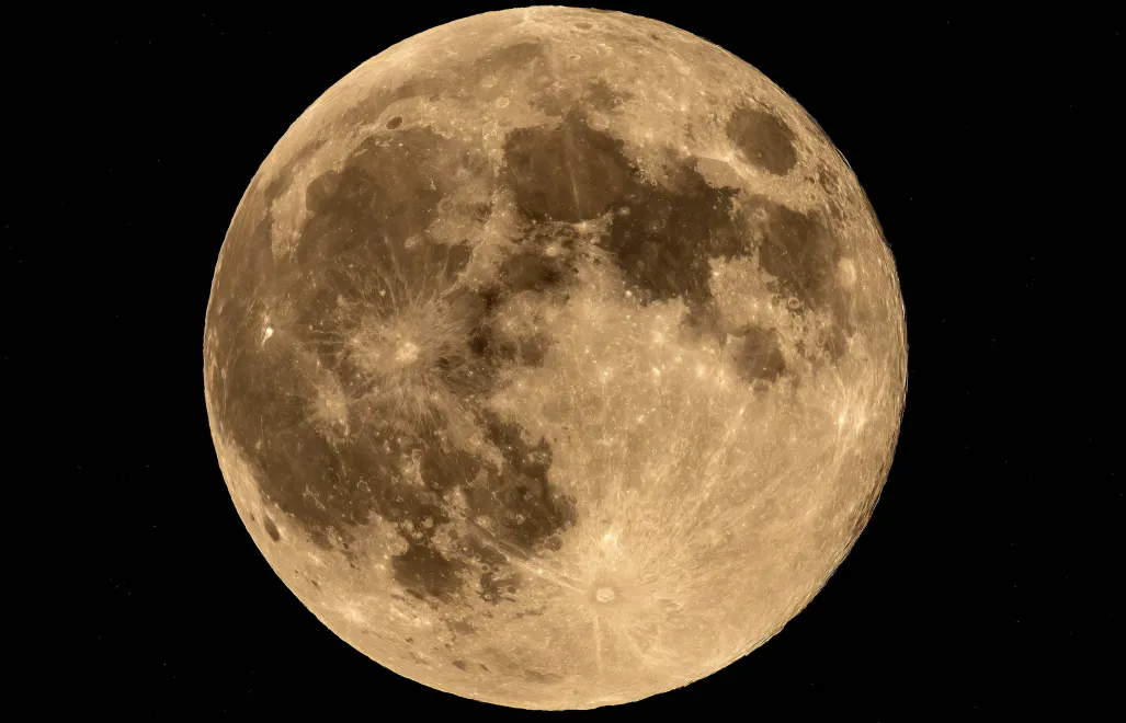 Księżyc. Fot. PAP/Łukasz Gągulski