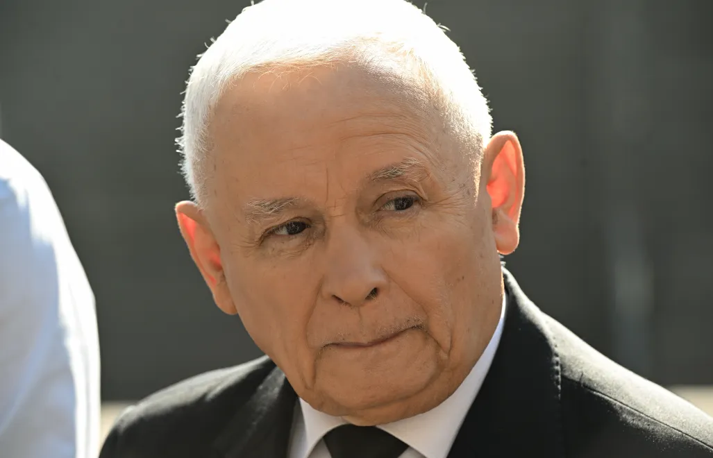 Prezes PiS Jarosław Kaczyński. Fot. PAP/	Radek Pietruszka
