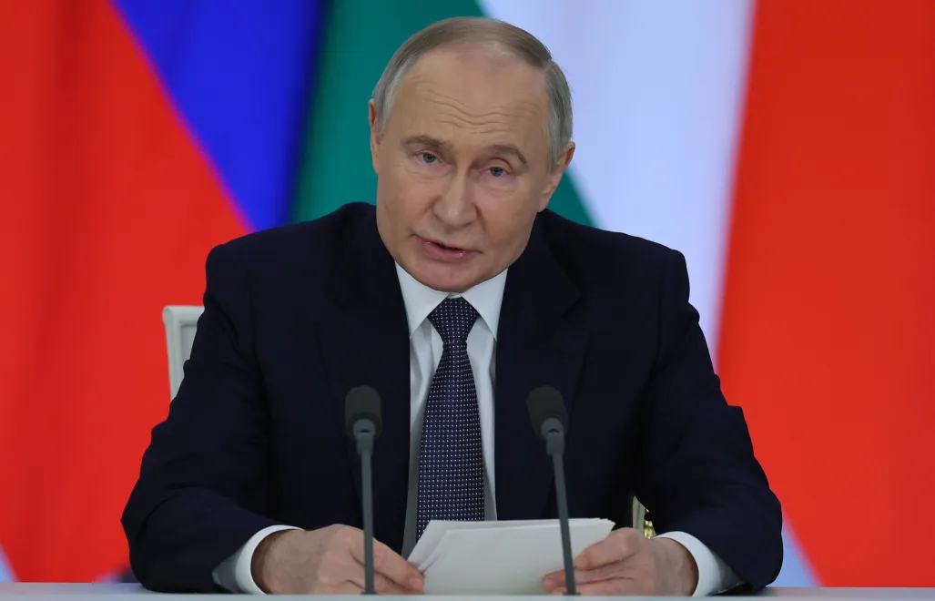 Władimir Putin. Fot. PAP/EPA/YURI KOCHETKOV