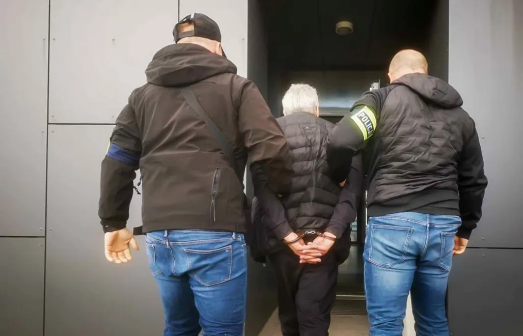 "Profesor" zatrzymany. Fot. Policja Świętokrzyska