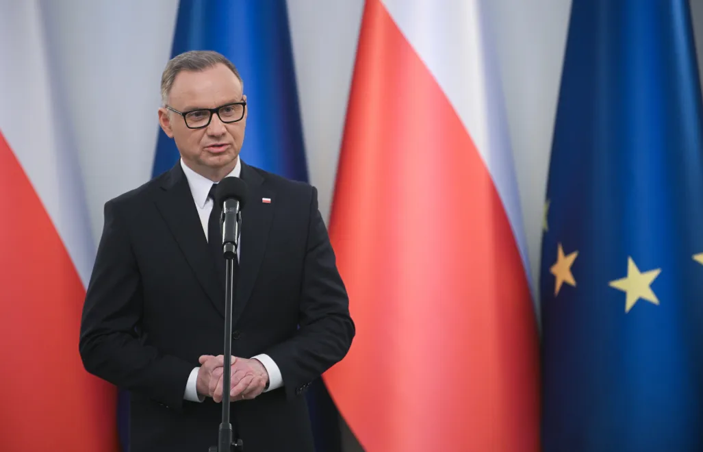 Prezydent Andrzej Duda. Fot. PAP/	Marcin Obara