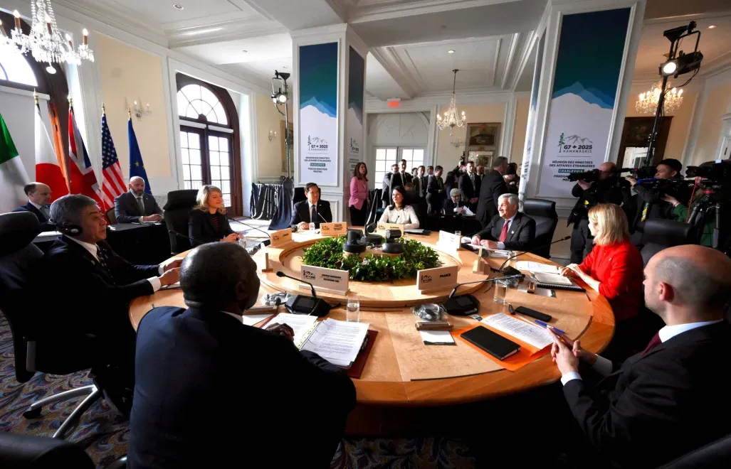 Spotkanie grupy G7. Fot. EPA/ALESSANDROÂ DIÂ MEO